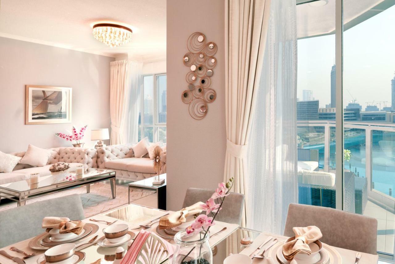 דובאי Elite Royal Apartment - Full Burj Khalifa And Fountain View - Caesar מראה חיצוני תמונה